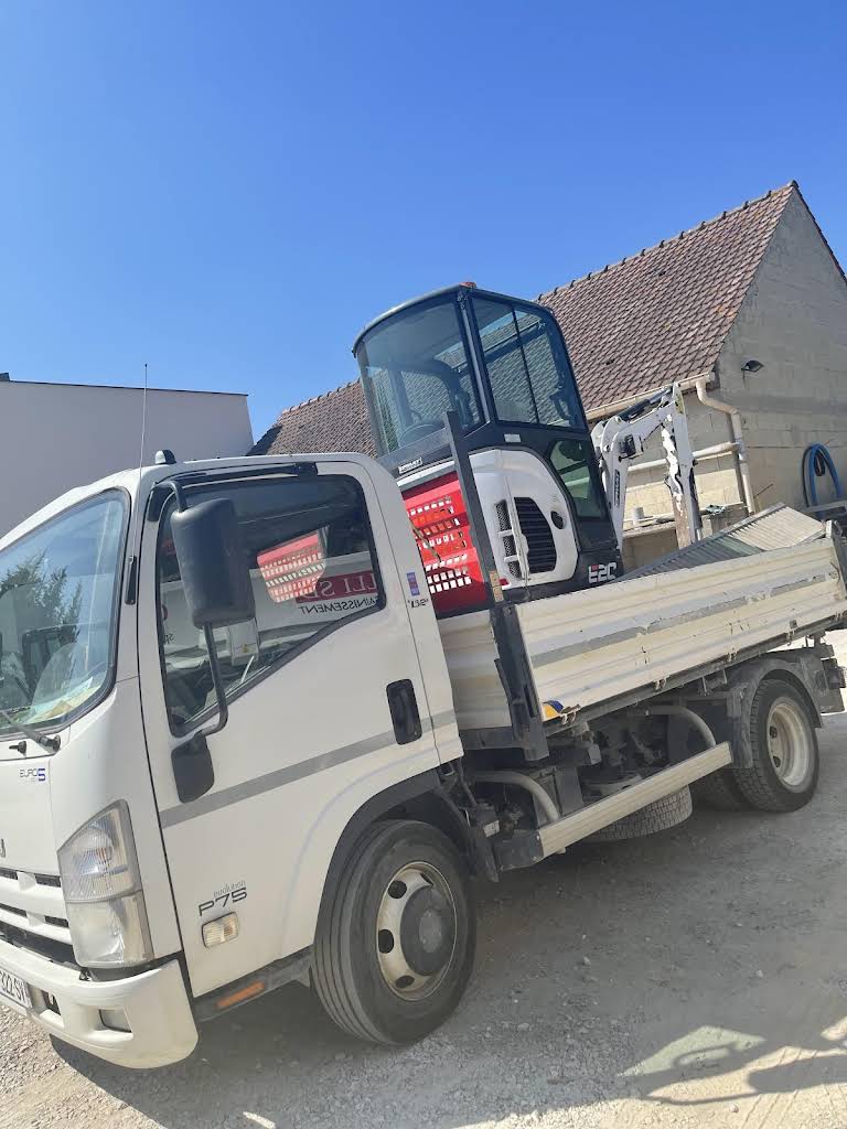 Chantier de construction professionnel